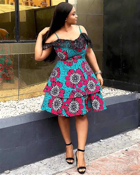 120 Ankara Short Gown Styles Designs 2024 ThriveNaija