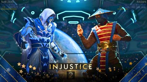 Injustice 2 Sub Zero Vs Raiden Youtube