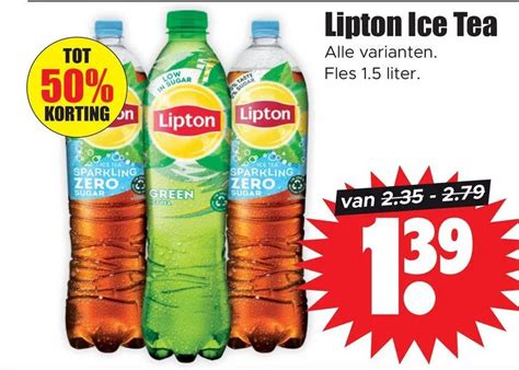 Lipton Ice Tea Aanbieding Verkrijgbaar Bij Dirk