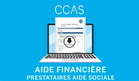 Formulaire Demande aide financière CCAS à remplir