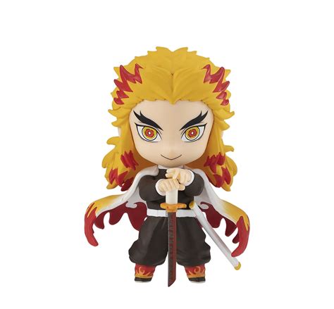 Buy Bandai Chibi Masters Kyojuro Rengoku Demon Slayer Figure 8cm