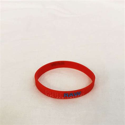 Rubber Logo Bracelets - PureRawz