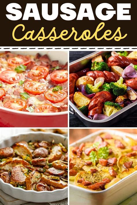 17 Best Sausage Casseroles Insanely Good