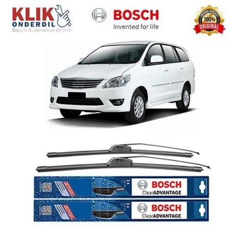 Jual Bosch Sepasang Wiper Mobil Toyota Kijang Innova Reborn Frameless