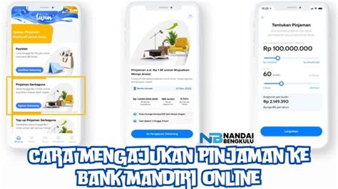 Kredit Serbaguna Mandiri Bisa Diajukan Online Ini Cara Mengajukan