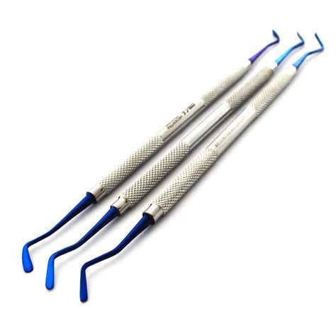 Amazon Set Of Titanium Blue Tips Dental Flat Plastic Filling