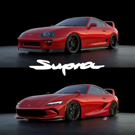 Virtual Toyota Supra Mk Reinvention Quickly Dials Inner