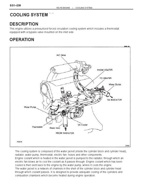 1995 Toyota Camry Cooling System Technical Manual Pdf Radiator Thermostat