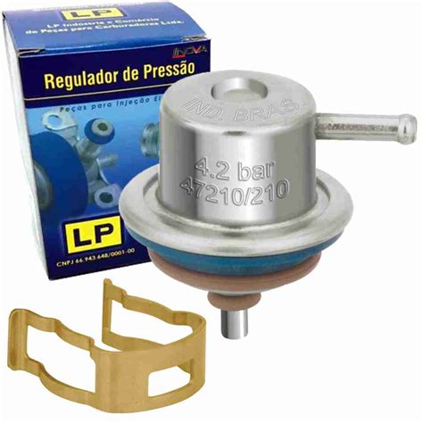 Regulador De Pressão Combustível GM S10 4 3 V6 12v Gasolina 1996 Até 2003