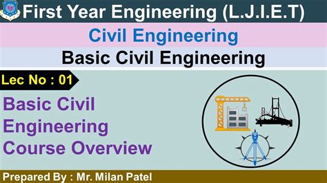 Lec 01basic Civil Engineering Course Overview Basic Civil