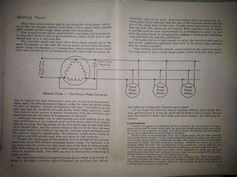 Wiring Diagram For Rotary Phase Converter