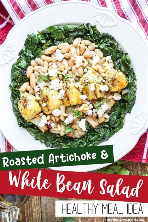 Roasted Artichoke And White Bean Salad With Swiss Chard