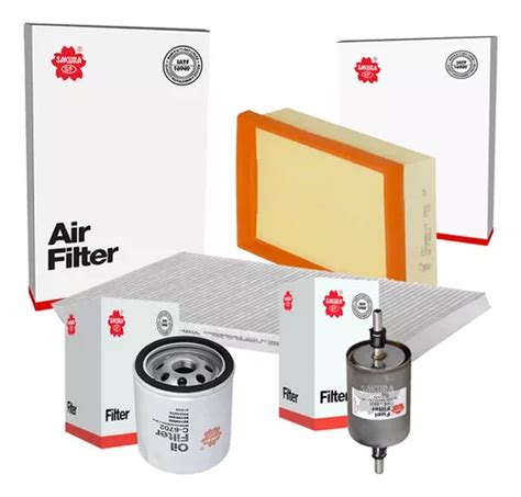 Kit Filtros Aceite Aire Gasolina Cabina Chevy C L Env O Gratis