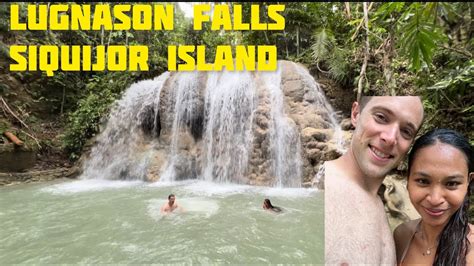 Beautiful Falls In Siquijor Island Lugnason Falls Youtube