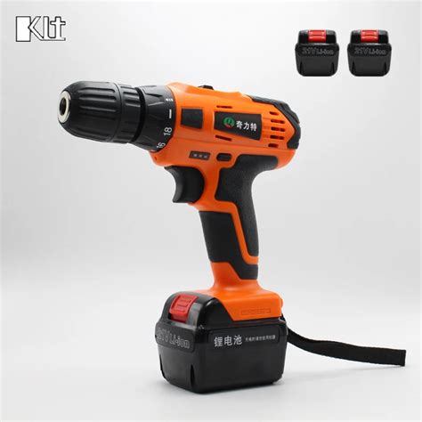 Battery2 21v Rechargeable Cordless Electric Screwdriver Lithium Parafusadeira 2 Batteries For