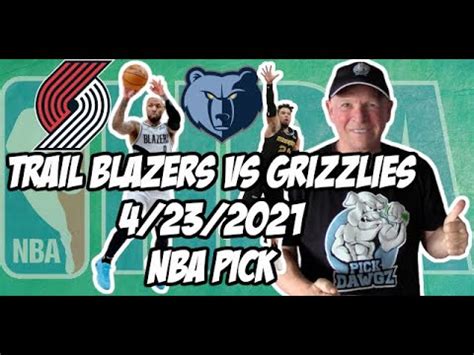 Portland Trail Blazers Vs Memphis Grizzlies Free Nba Pick And