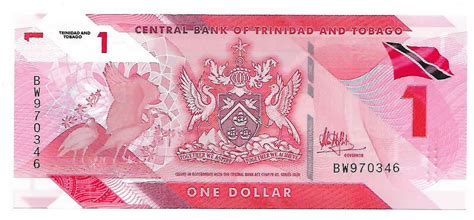 Trinidad And Tobago 1 Dollar 2020 Polymer Unc Currency Note Kb Coins And Currencies