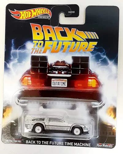 Delorean Volver Al Futuro Time Machine Hot Wheels Premium Cuotas Sin Inter S