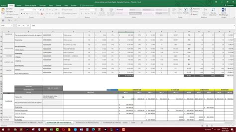 Plantilla Plan De Medios Excel Actualizado Enero