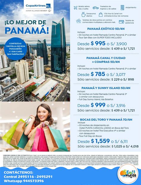 Tus Vacaciones En Panam Full Viajes Peru