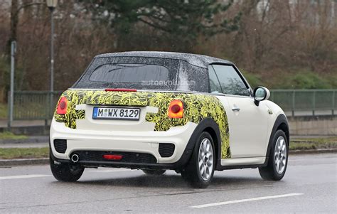 Spyshots 2016 MINI Cooper Convertible Spied With MINImal Camouflage