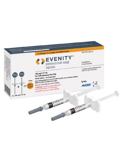 EVENITY (romosozumab-aqqg) injection. FDA-Approved. To treat Osteoporosis - South Delhi Pharma