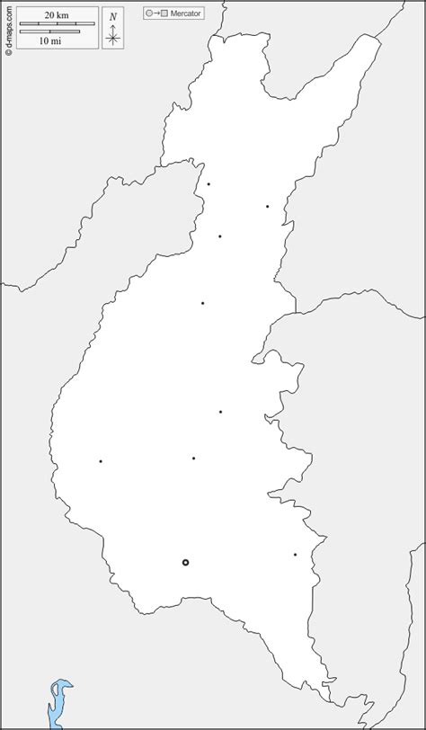 Los Ríos free map free blank map free outline map free base map