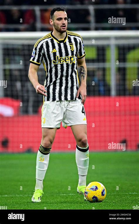 Juventus Italian Defender Federico Gatti During The Italian Serie A