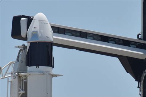 Vol Habité Spacex Deuxième Tentative De Lancement Samedi