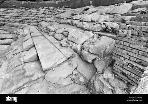 Italy Sicily Eraclea Minoa Agrigento Province Archeological Area