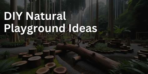 DIY Natural Playground Ideas - Baba Me