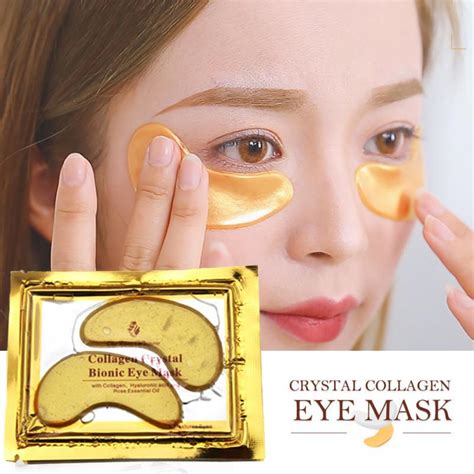 Buy Crystal Collagen Gold Eye Mask Anti Aging Dark Circles Acne Beauty