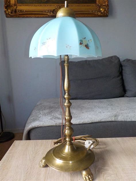 Lampada Da Tavolo Vintage In Ottone In Vendita Su Pamono