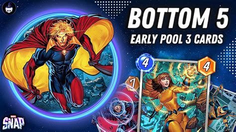 Bottom Cards To Open Early In Pool Marvel Snap Youtube