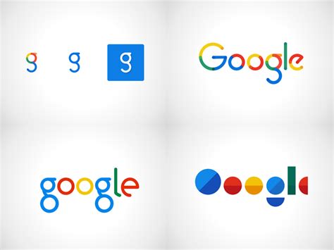 Google Logo Variations in Sketch - Misc - Download Sketch Resource