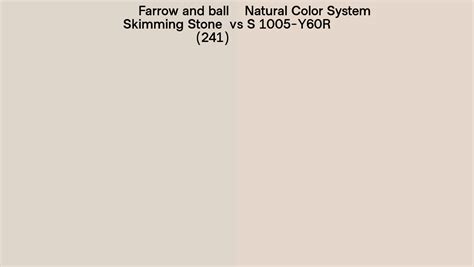 Farrow And Ball Skimming Stone 241 Vs Natural Color System S 1005