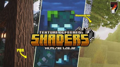 Rilis Di Hp Texture Shader Deferred Mcpe Minecraft Pe