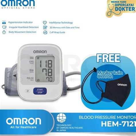 Jual Omron Tensimeter Bpm Hem Alat Dan Kelengkapn Medis Shopee