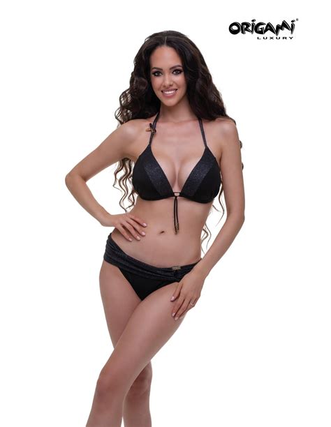 Belize Black P Lx Origami Bikini