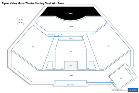 Alpine Valley Seating Chart Pdf | Brokeasshome.com