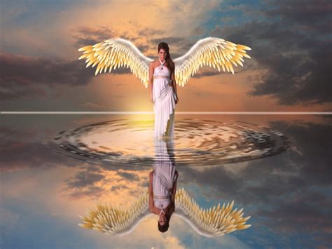 Radiant Angel Reflection 4k Ultra Hd Wallpaper By Lothar Dieterich