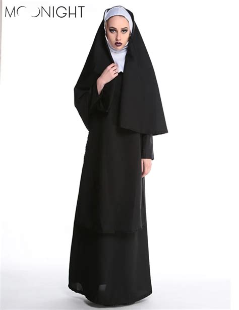 Buy Moonight Sexy Nun Costume Adult Women Cosplay