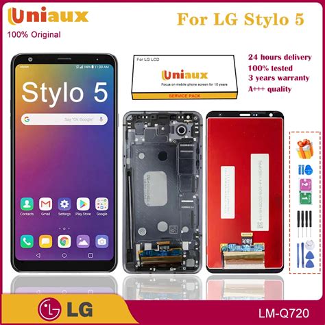 Original Lcd For Lg Stylo Lm Q Q Qm Q Ms Q Am Q Tsw