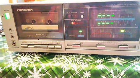 Soundesign 0480 B Vintage Cassette Deck Youtube