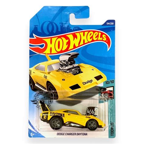 Miniatura Carro Hot Wheels Dodge Charger Daytona Tooned Shopee Brasil