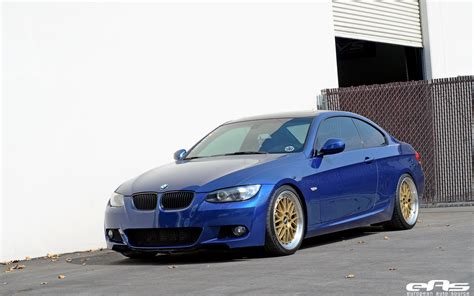 Le Mans Blue Bmw E92 335i Hops On Bbs Lm Wheels Autoevolution