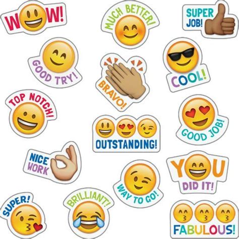 Emoji Rewards Stickers - 75 stickers | Creative teaching, Creative ...