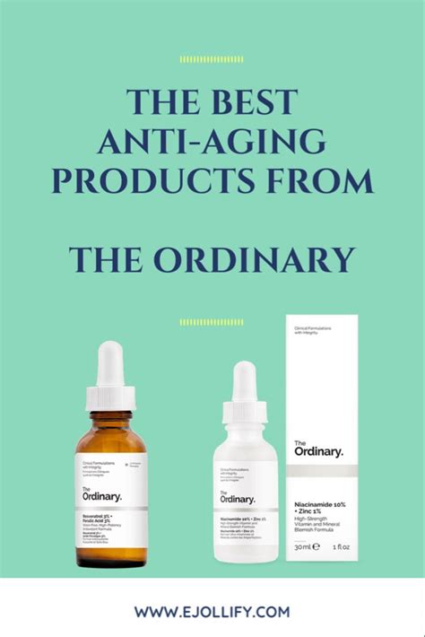 What To Buy From The Ordinary The Ordinary Anti Aging Skincare