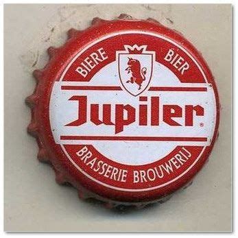 a red bottle cap with the name jupiler on it and a white background