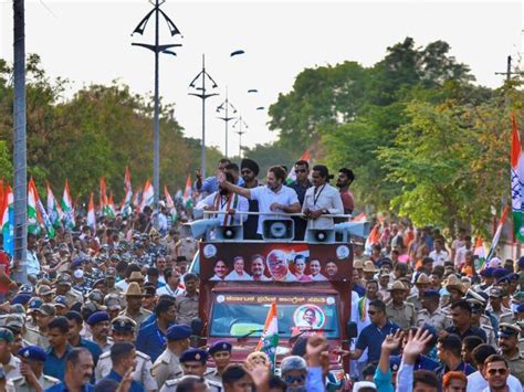 Rahul Gandhi Karnataka Election Rally Update Bjp Will Get Only 40 Seats कर्नाटक में राहुल ने